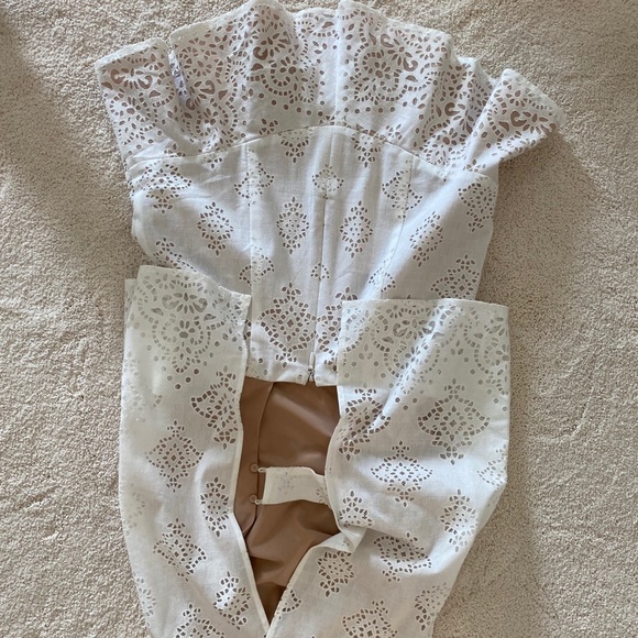 BCBG MazAzria white dress - Picture 8 of 8